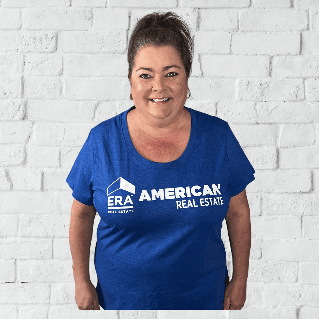 Deep Royal Scoop Neck with White Logo Active