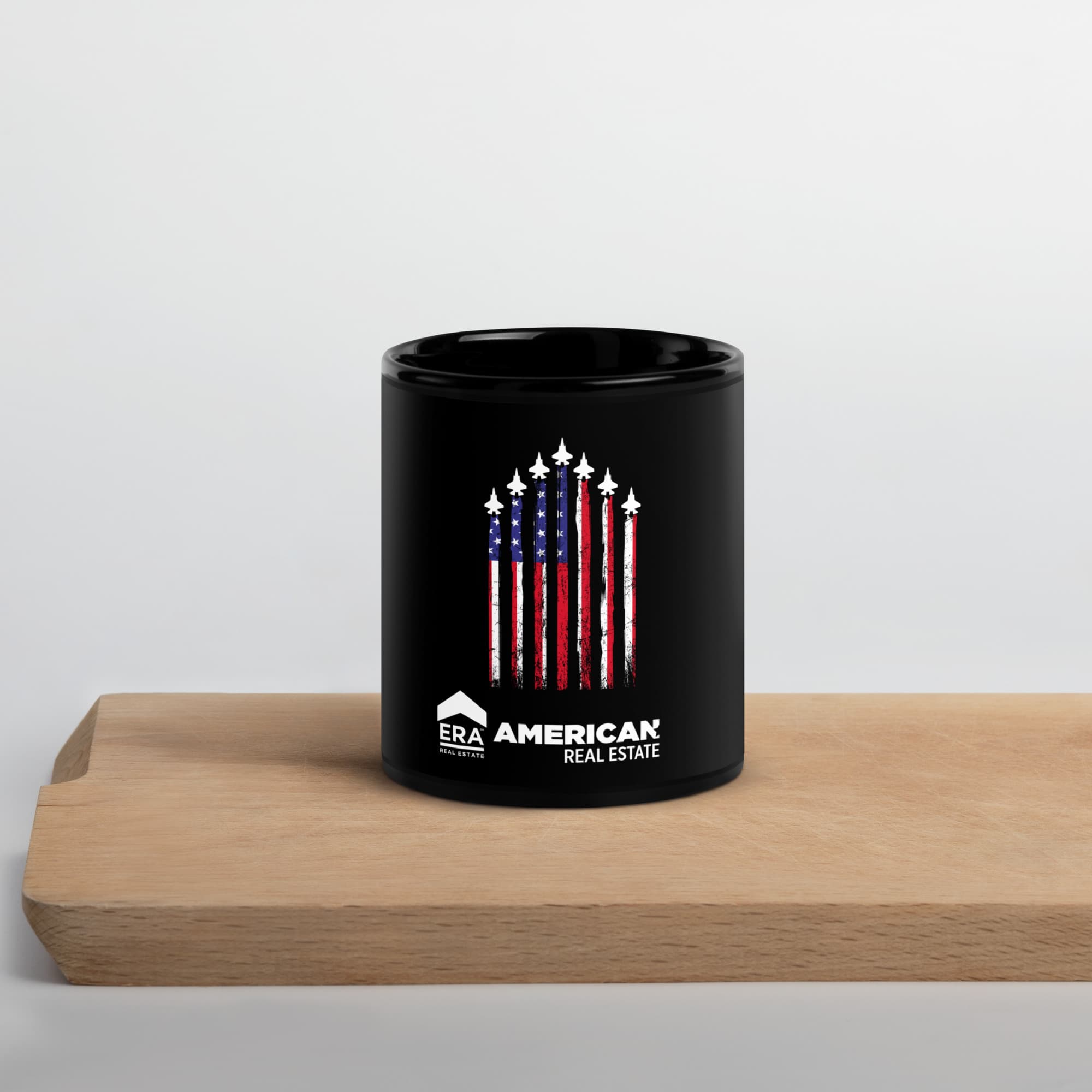 F35 Black Glossy Mug