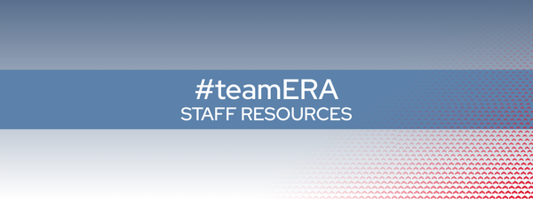 #teamERA Staff Resources